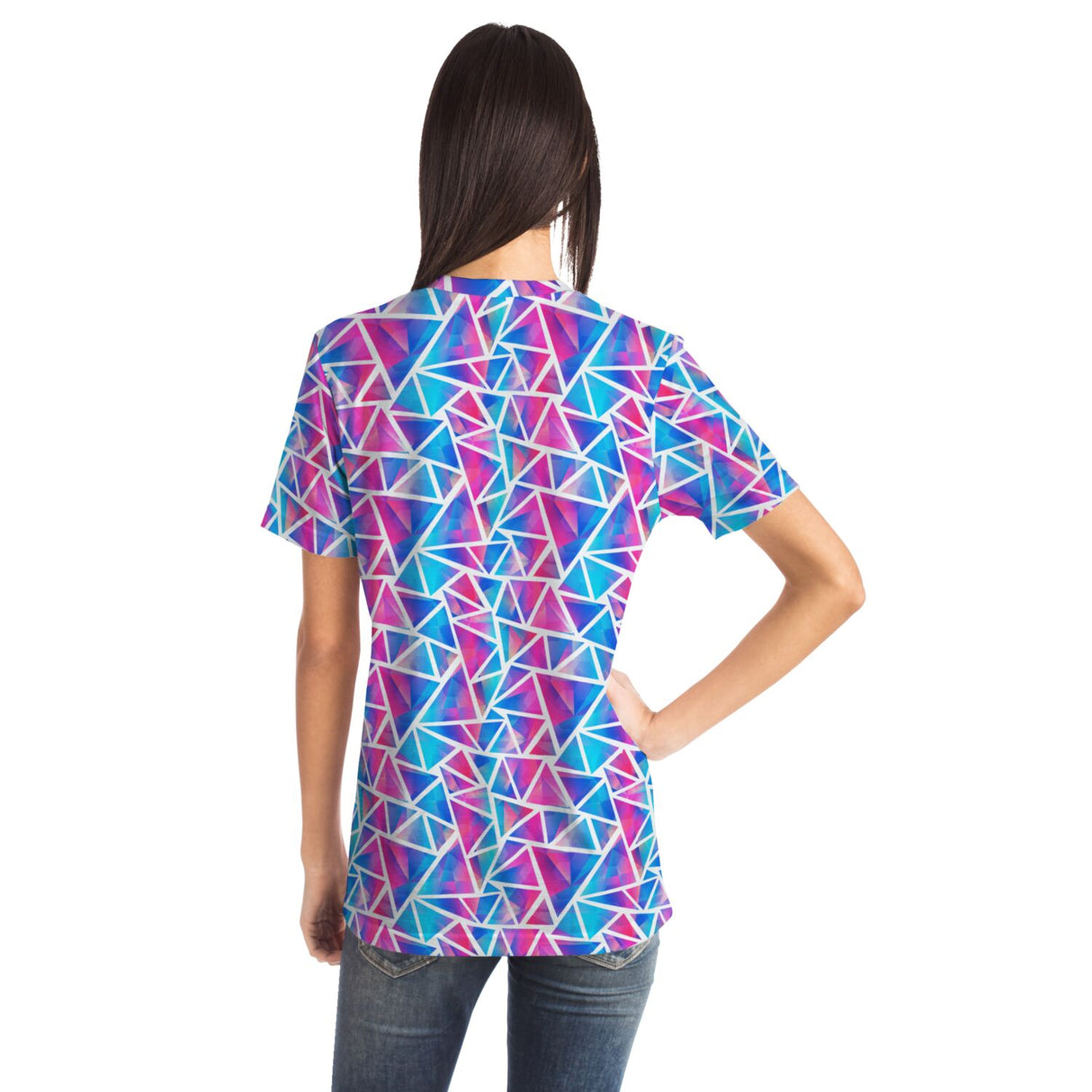 Camiseta unisex fractal de Rad Palm 