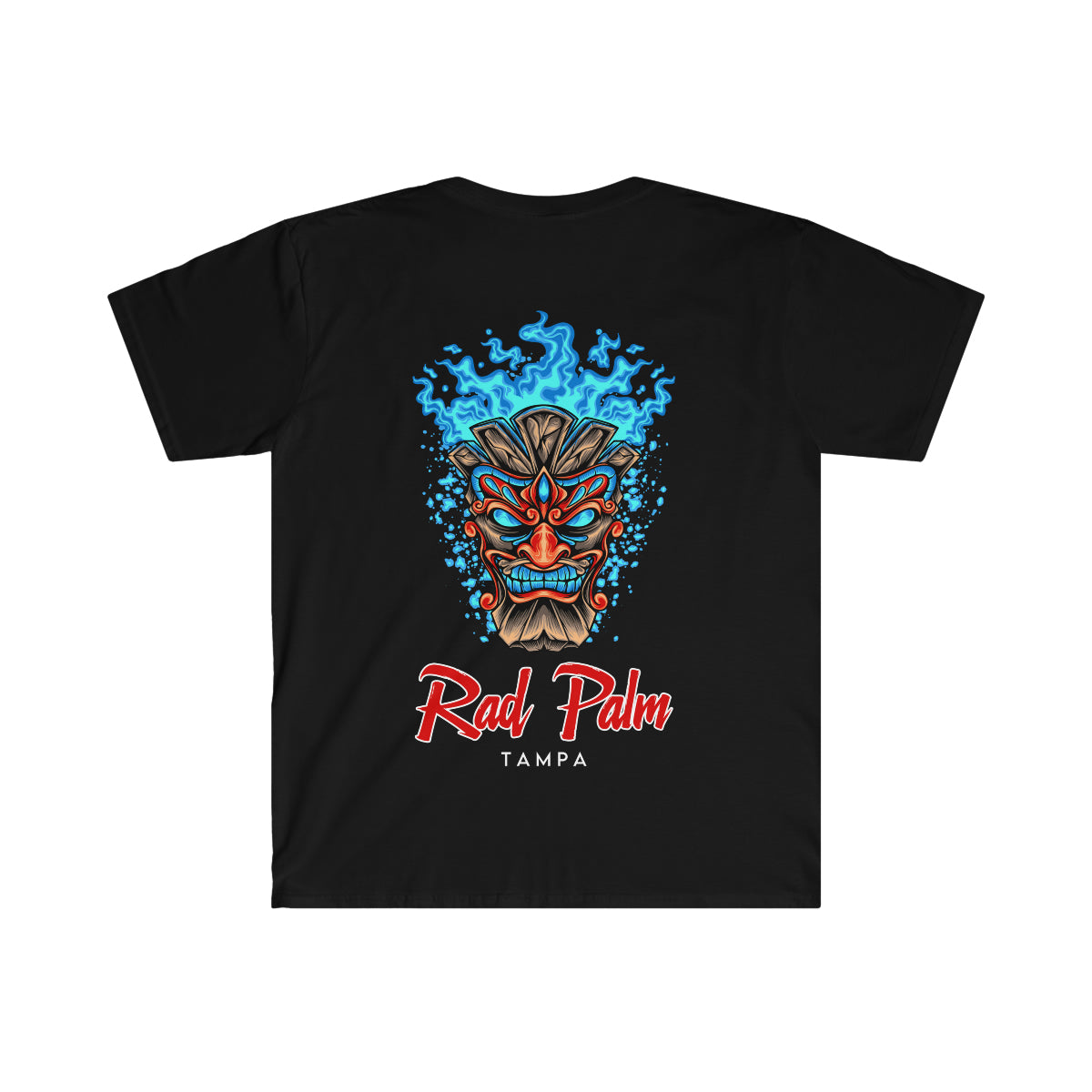 Rad Palm Ice Tiki Unisex Softstyle T-Shirt