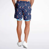 Rad Palm Shark Bait Men's 2-in-1 Shorts