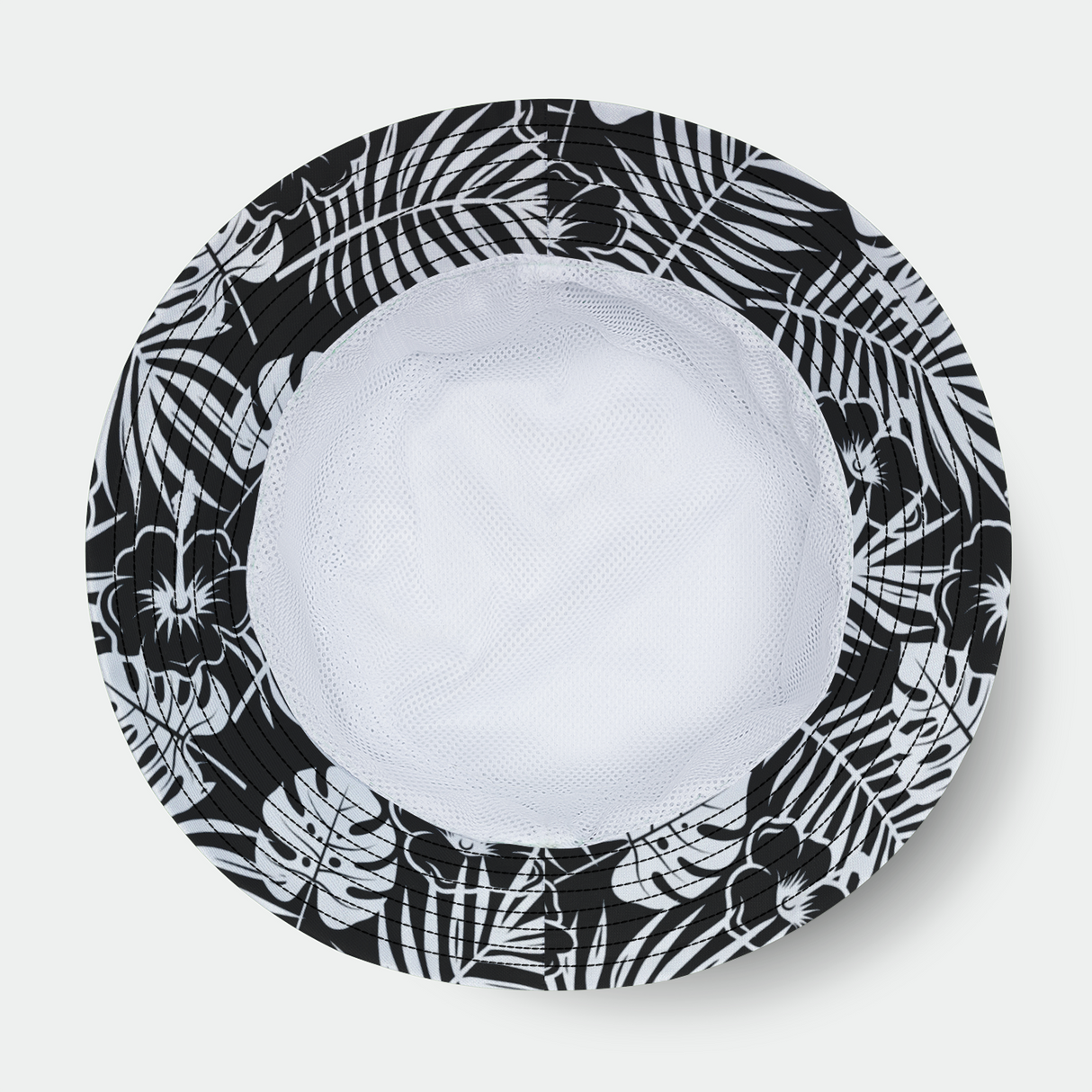 Sombrero tipo pescador Rad Palm BLK WHT