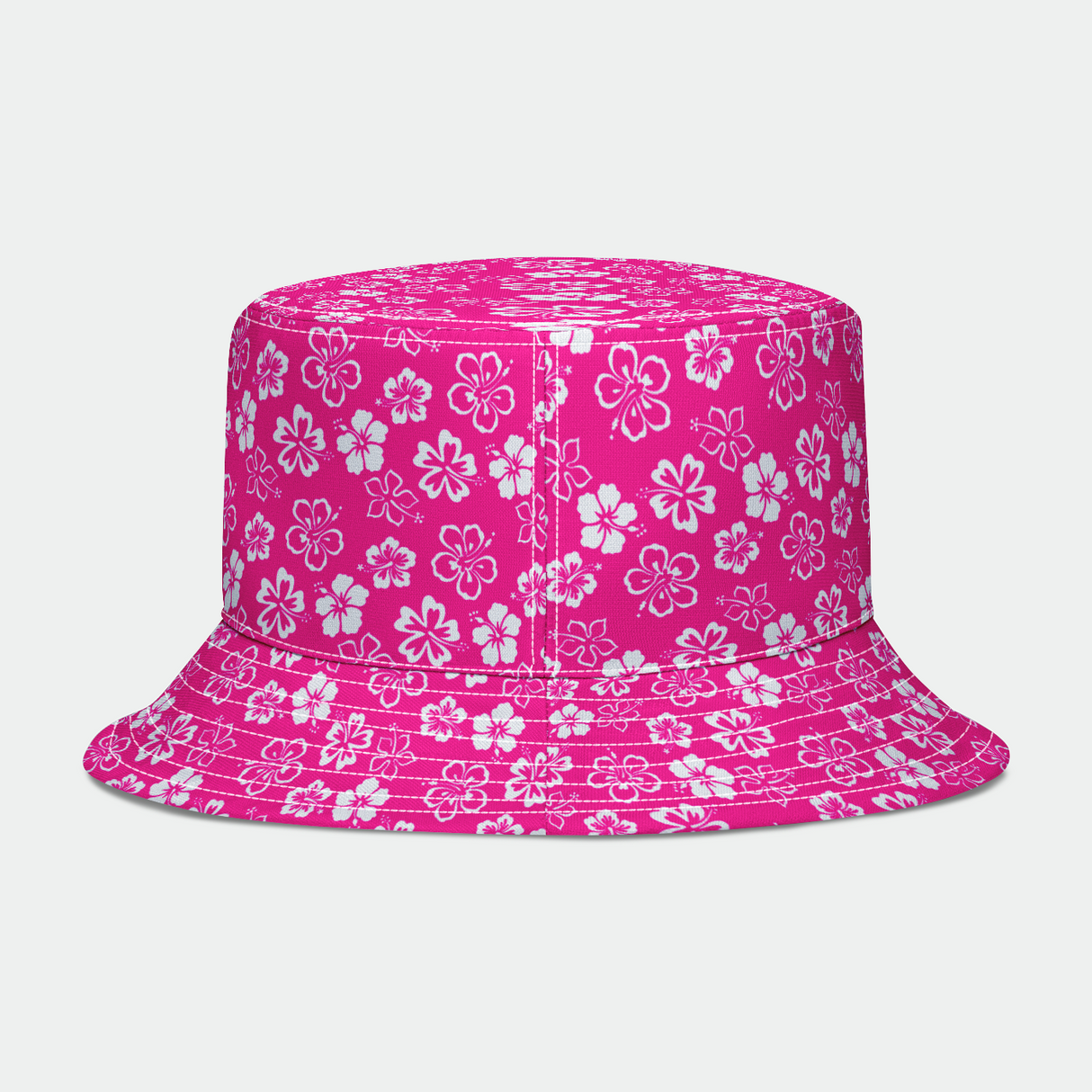 Pink Aloha Bucket Hat