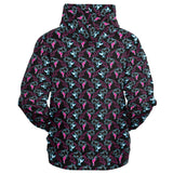 Sudadera con capucha y cremallera Rad Palm Neon Attack