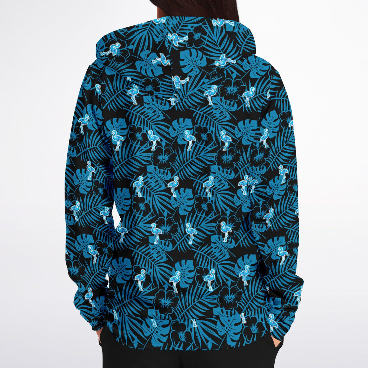 Sudadera con capucha y cremallera Rad Palm Party Like A Flock Star 