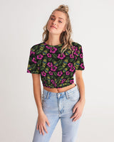 Pineapple Head Women's Twist-Front Cropped Tee