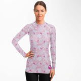 Camiseta de protección solar para mujer Rad Palm Party Like A Flock Star 