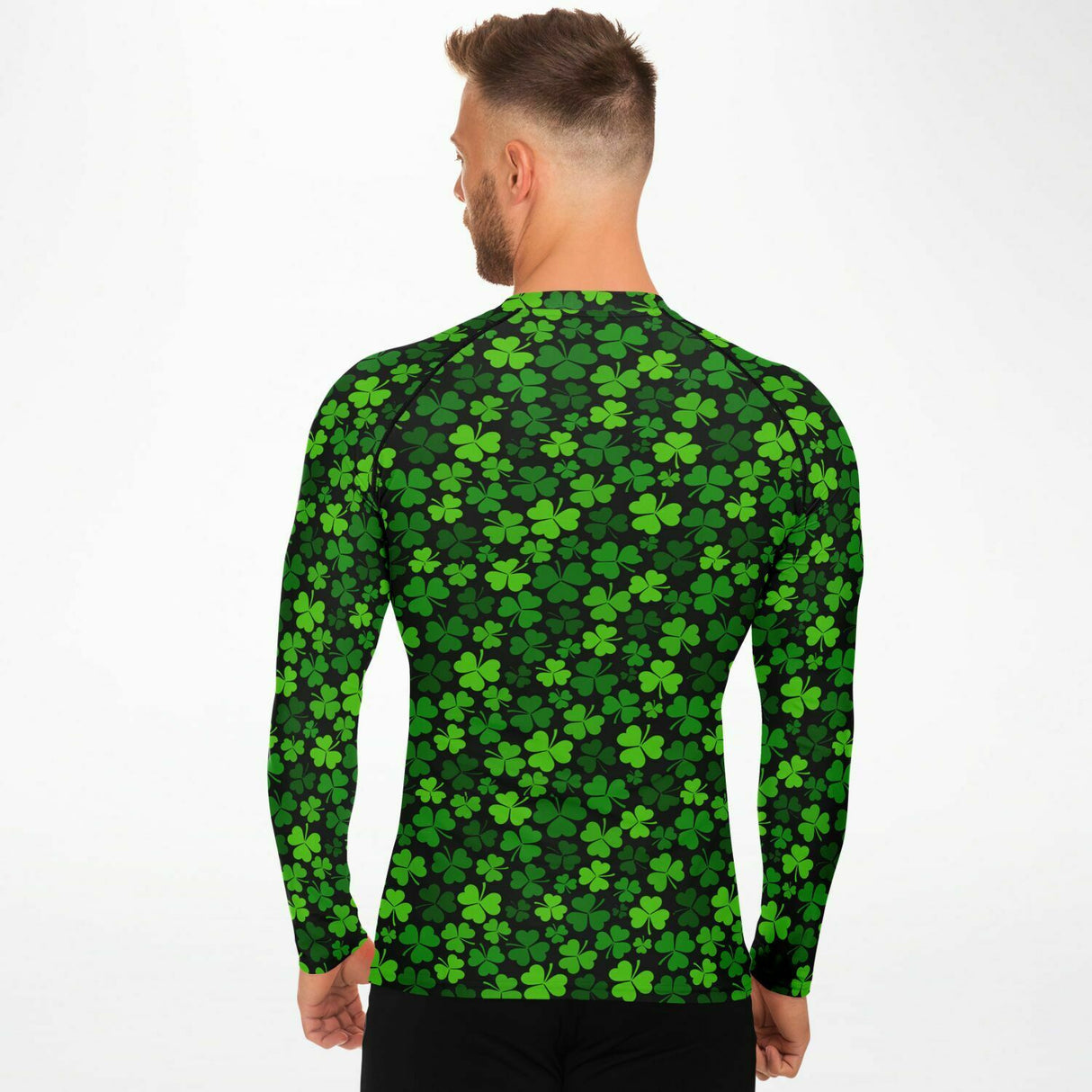 Camiseta de protección solar para hombre Rad Palm St. Patrick's Day 