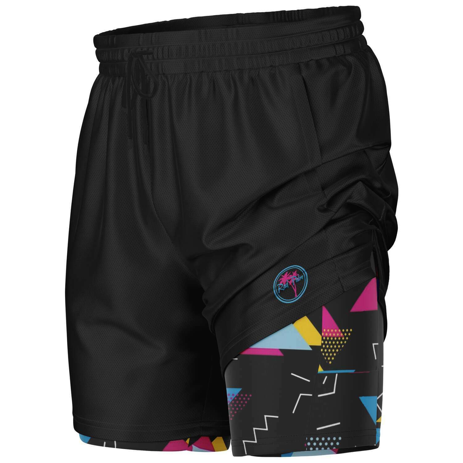 Rad Palm Saved By The Bell Men's 2-in-1 Shorts