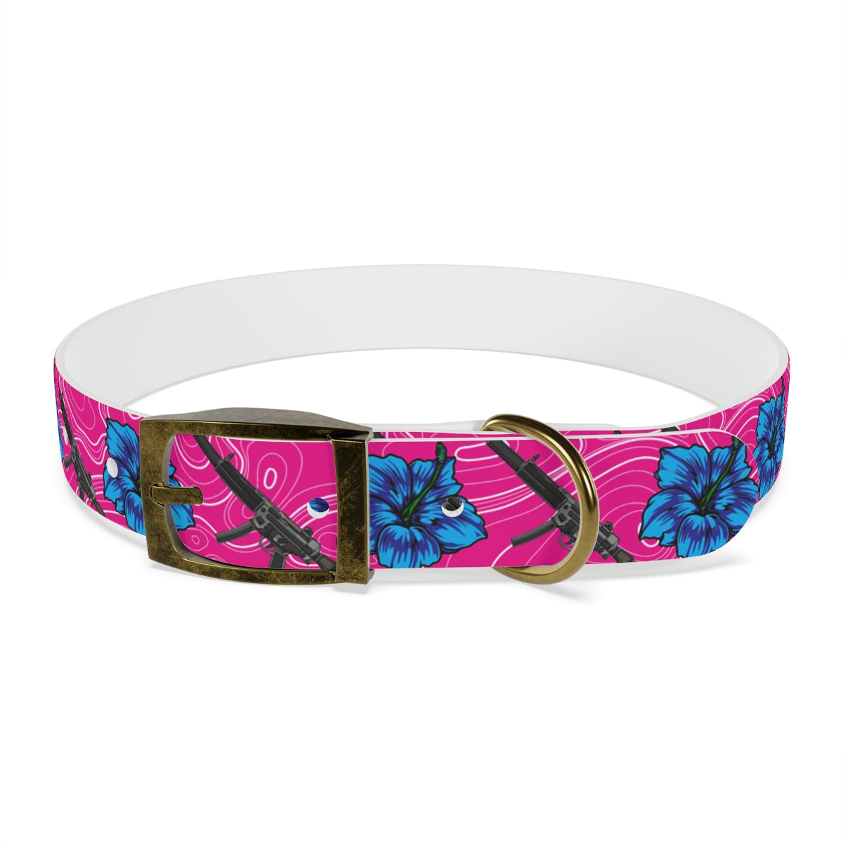 Collar para perros con hibisco de alta capacidad Rad Palm 