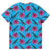Load image into Gallery viewer, Rad Palm High Capacity Hibiscus Blue Unisex T-Shirt
