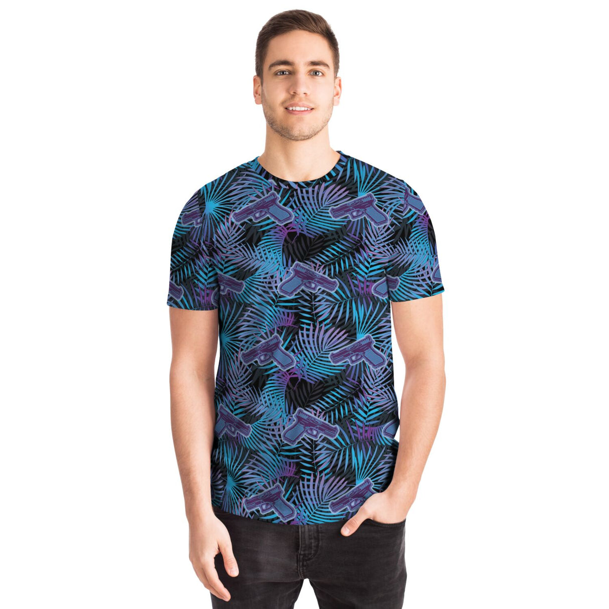 Camiseta unisex Rad Palm Glocktanamo Bay 