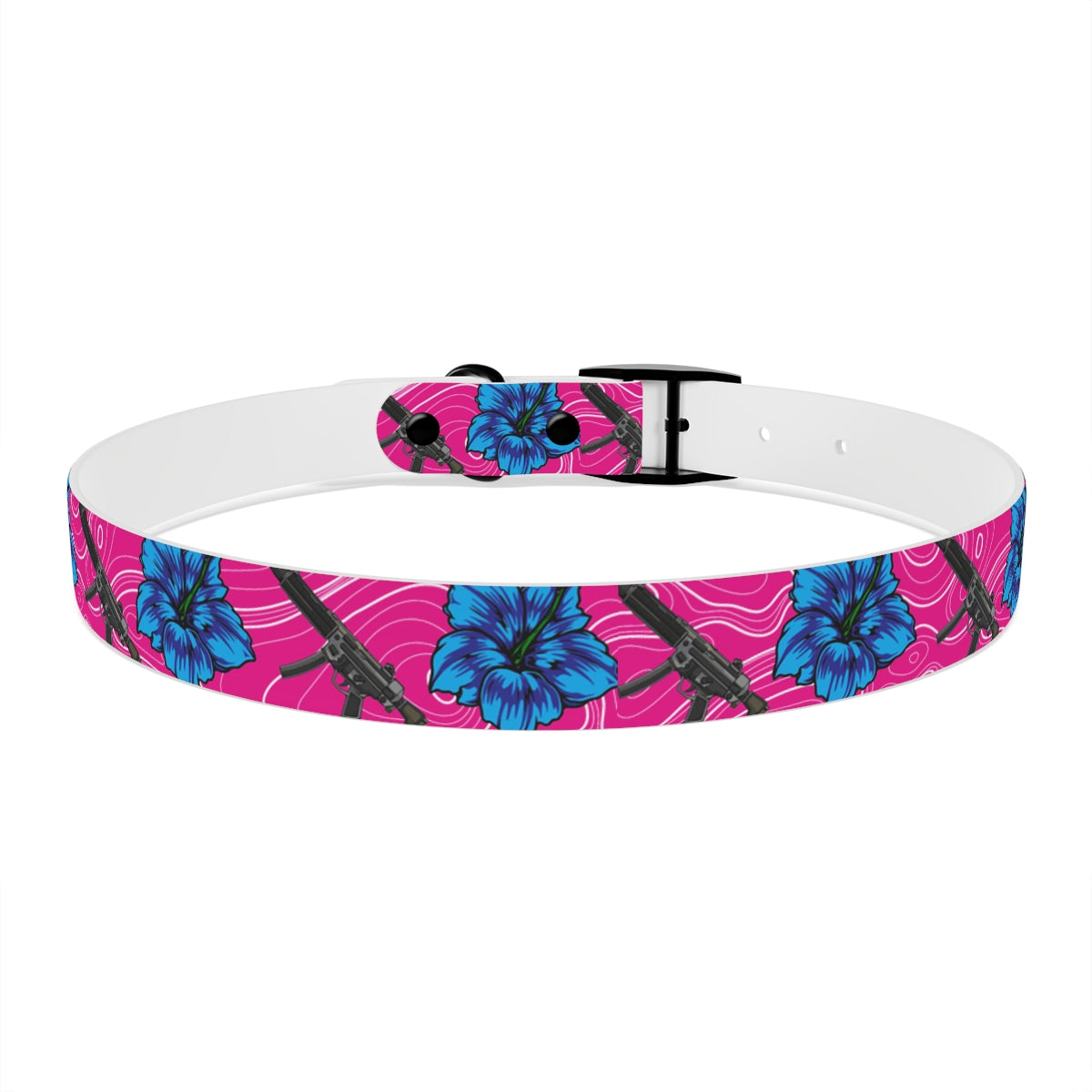 Collar para perros con hibisco de alta capacidad Rad Palm 