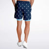 Rad Palm Deep Blue Men's 2-in-1 Shorts