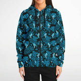 Sudadera con capucha y cremallera Rad Palm Party Like A Flock Star 