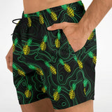 Rad Palm Pineapple Death Swim Trunks