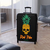Load image into Gallery viewer, Rad Palm Pineapple Skull Travel Roller Bag