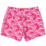 Rad Palm Tropic Pink Men's Swim Trunks