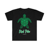 Rad Palm Green Sea Turtle Unisex Softstyle T-Shirt