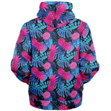 Sudadera con capucha y cremallera de microfibra Pineapple Express de Rad Palm 