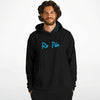 Load image into Gallery viewer, Rad Palm Icon Blue Topographic Pullover Hoodie