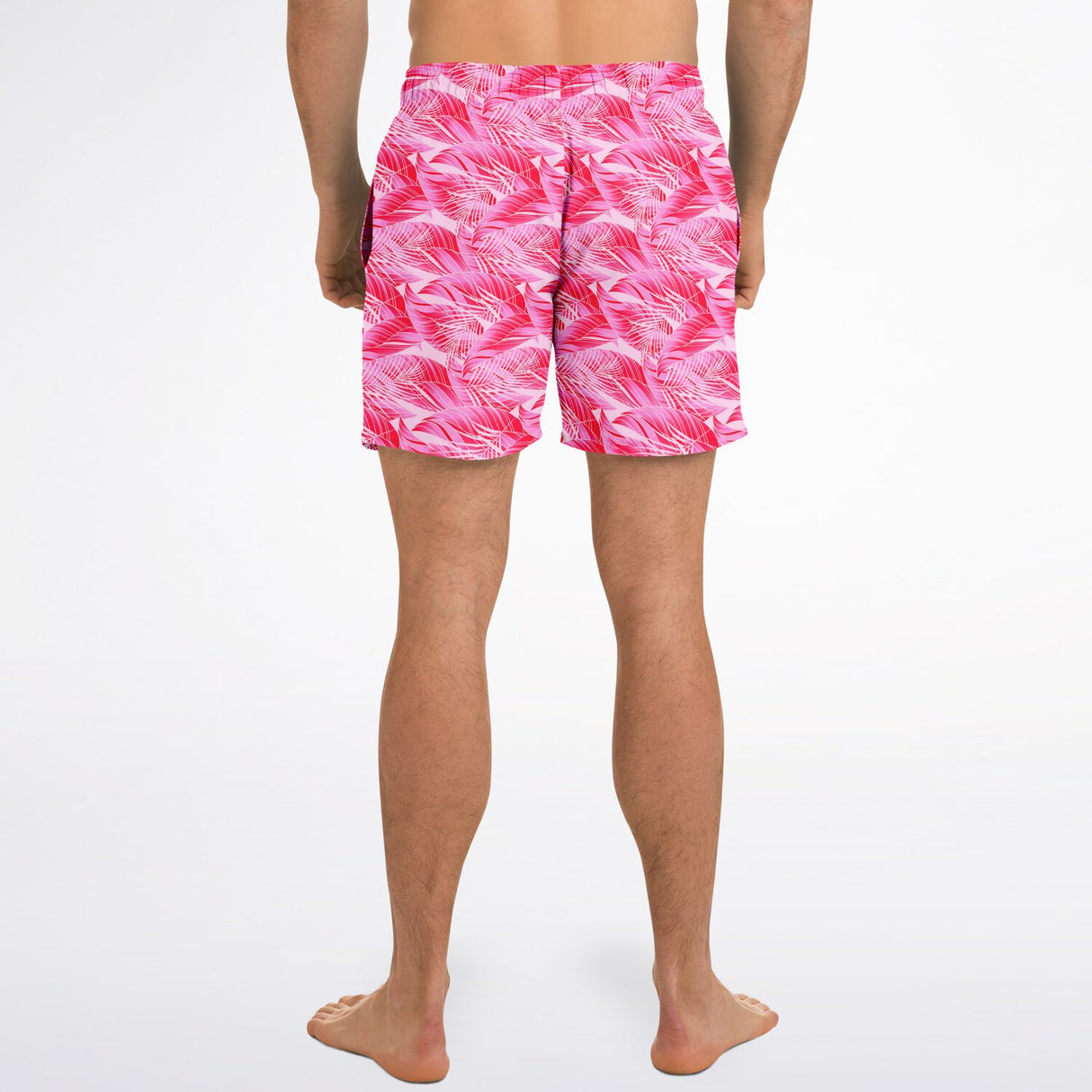 Bañador para hombre en color rosa tropical de Rad Palm