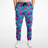 Pantalones deportivos unisex de moda con diseño de grafiti de Rad Palm 