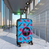 Rad Palm High Capacity Hibiscus Blue Suitcases