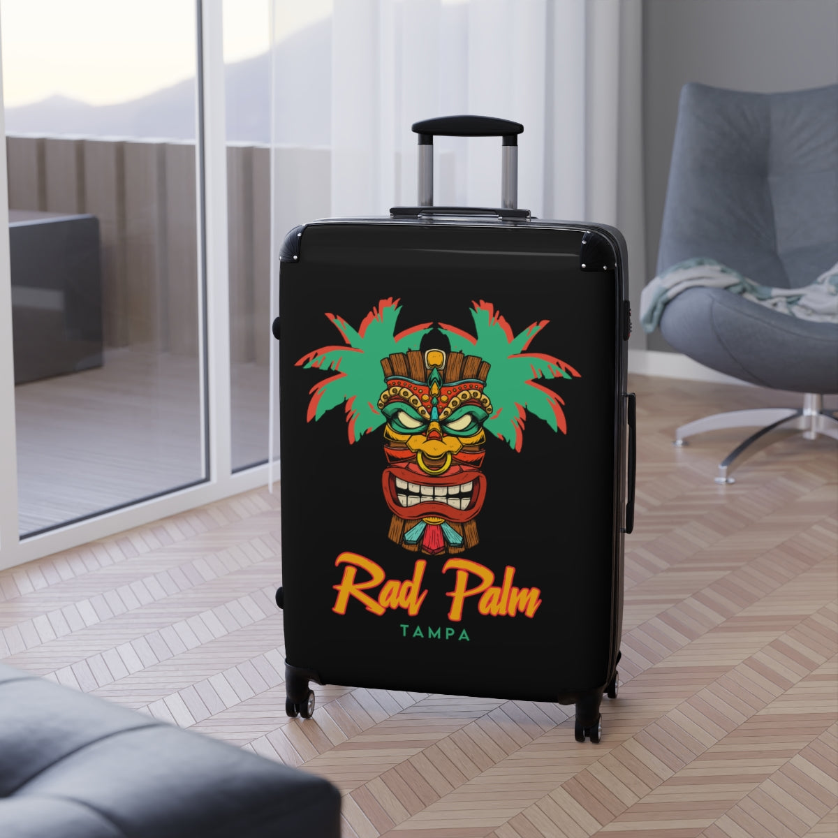 Bolsa de viaje con ruedas Rad Palm Tiki 