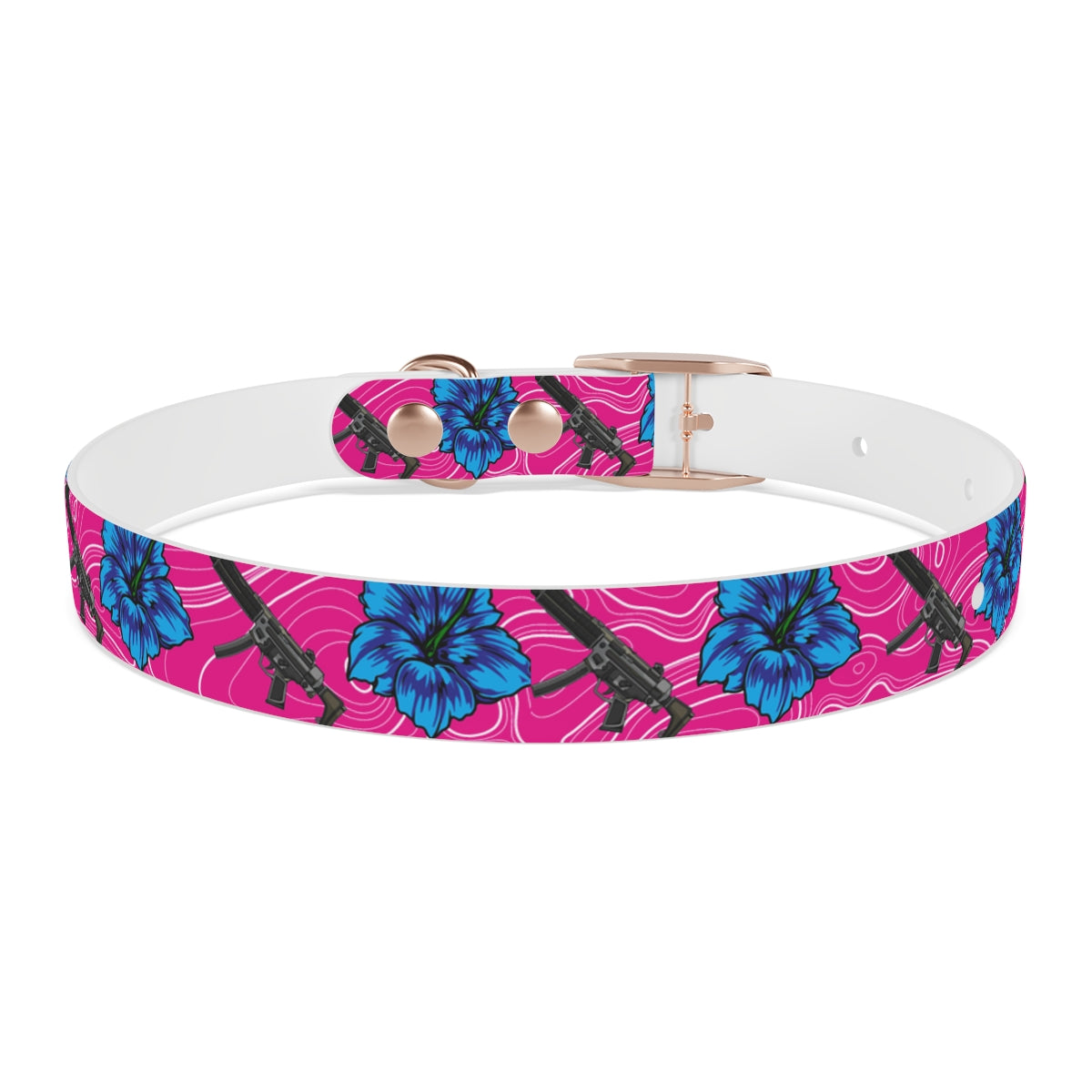 Collar para perros con hibisco de alta capacidad Rad Palm 