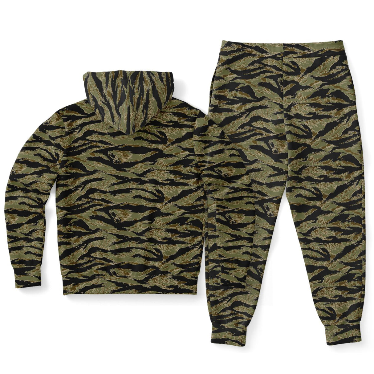 Conjunto de sudadera y jogger con rayas de tigre de Rad Palm 