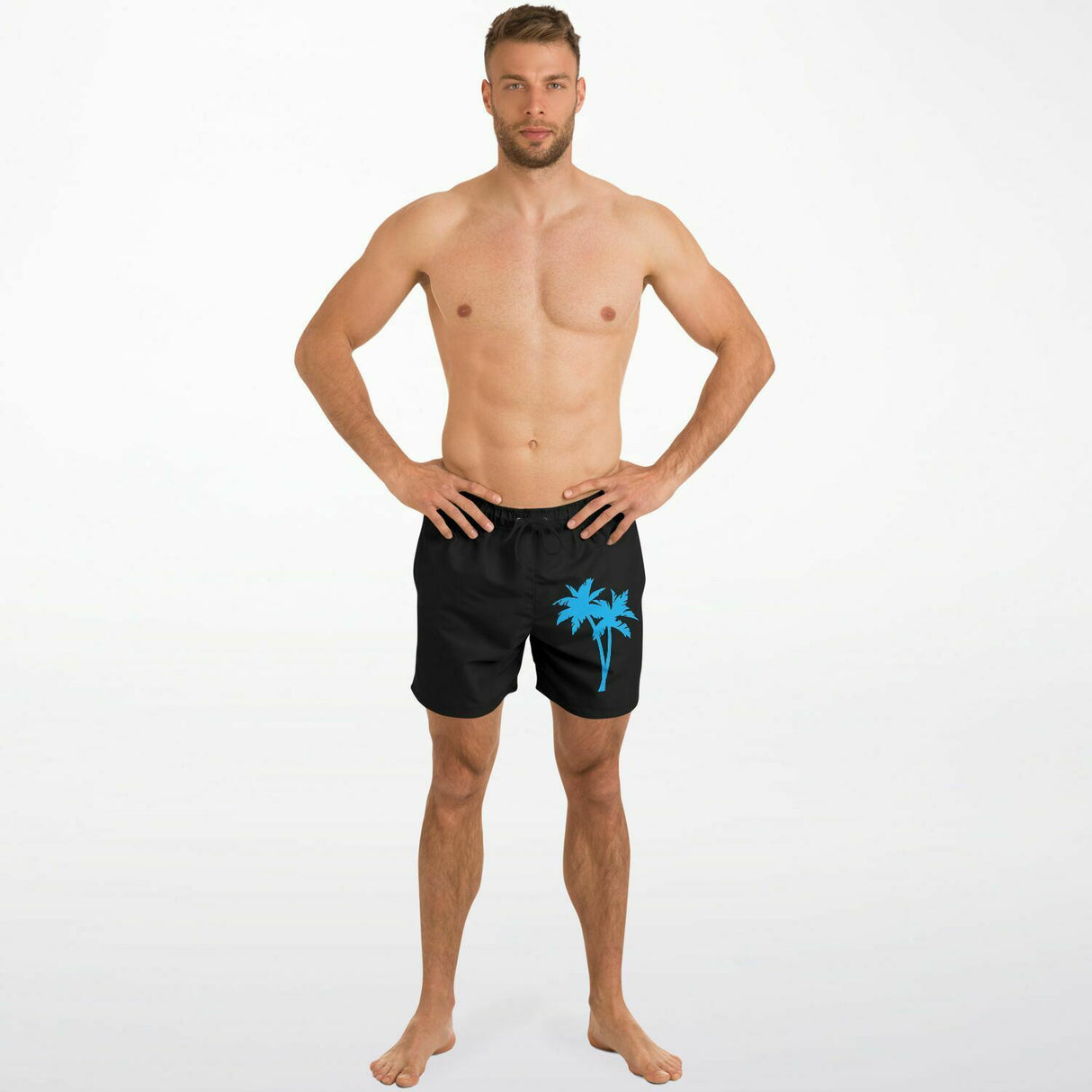 Rad Palm Big Palms Men's Swim Trunks