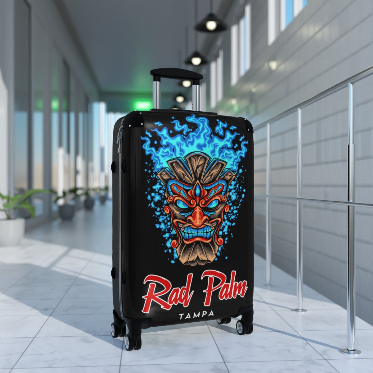 Rad Palm Ice Tiki Travel Roller Bag