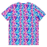 Camiseta unisex fractal de Rad Palm 