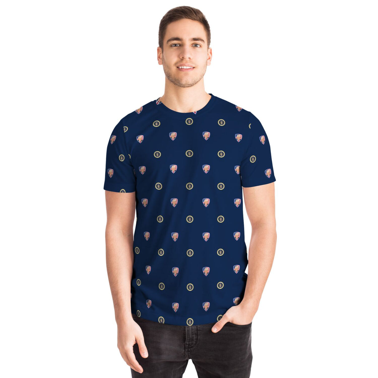 Camiseta azul del presidente de los Estados Unidos, Rad Palm