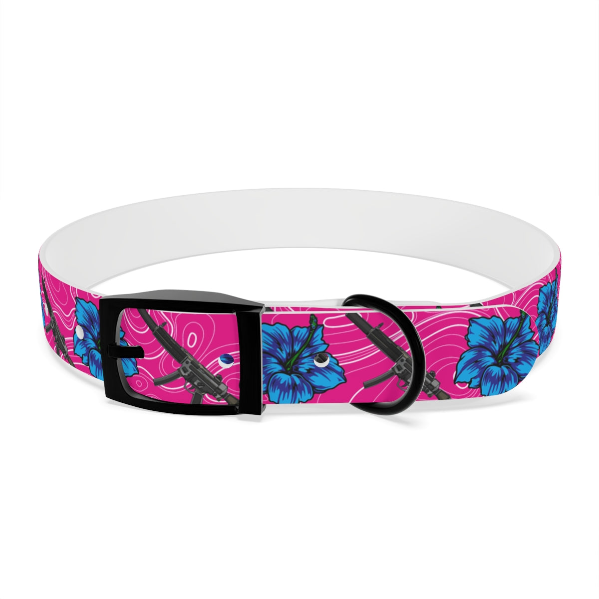 Collar para perros con hibisco de alta capacidad Rad Palm 