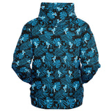 Sudadera con capucha y cremallera Rad Palm Party Like A Flock Star 