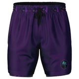 Pantalones cortos 2 en 1 para hombre Rad Palm Skate Night 