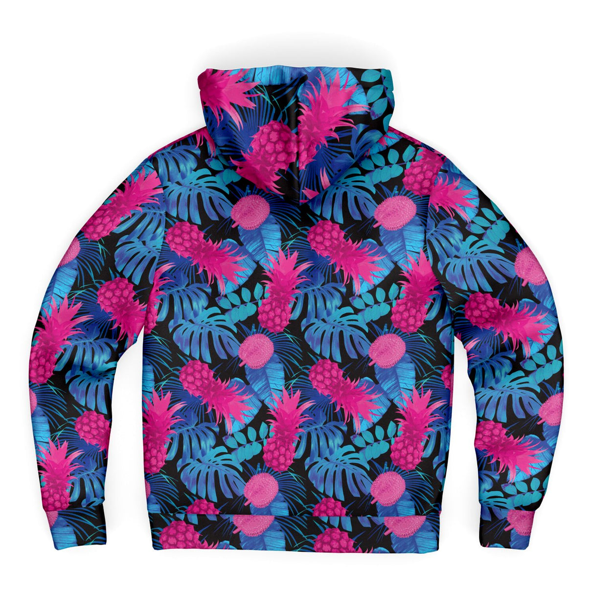 Sudadera con capucha y cremallera de microfibra Pineapple Express de Rad Palm 