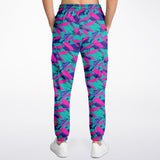 Rad Palm Graffiti Unisex Fashion Cargo Sweatpants