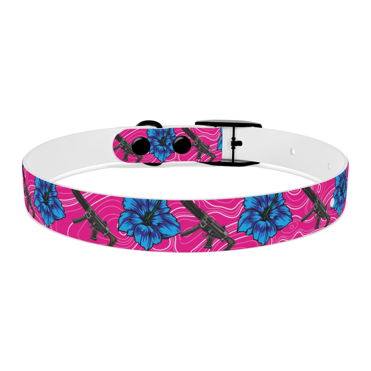 Collar para perros con hibisco de alta capacidad Rad Palm 