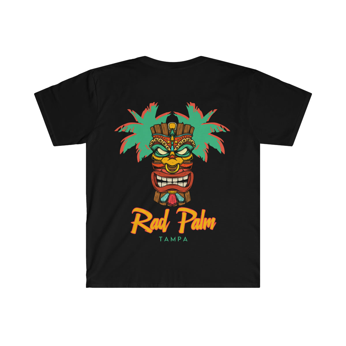 Camiseta unisex de estilo suave Rad Palm Tiki