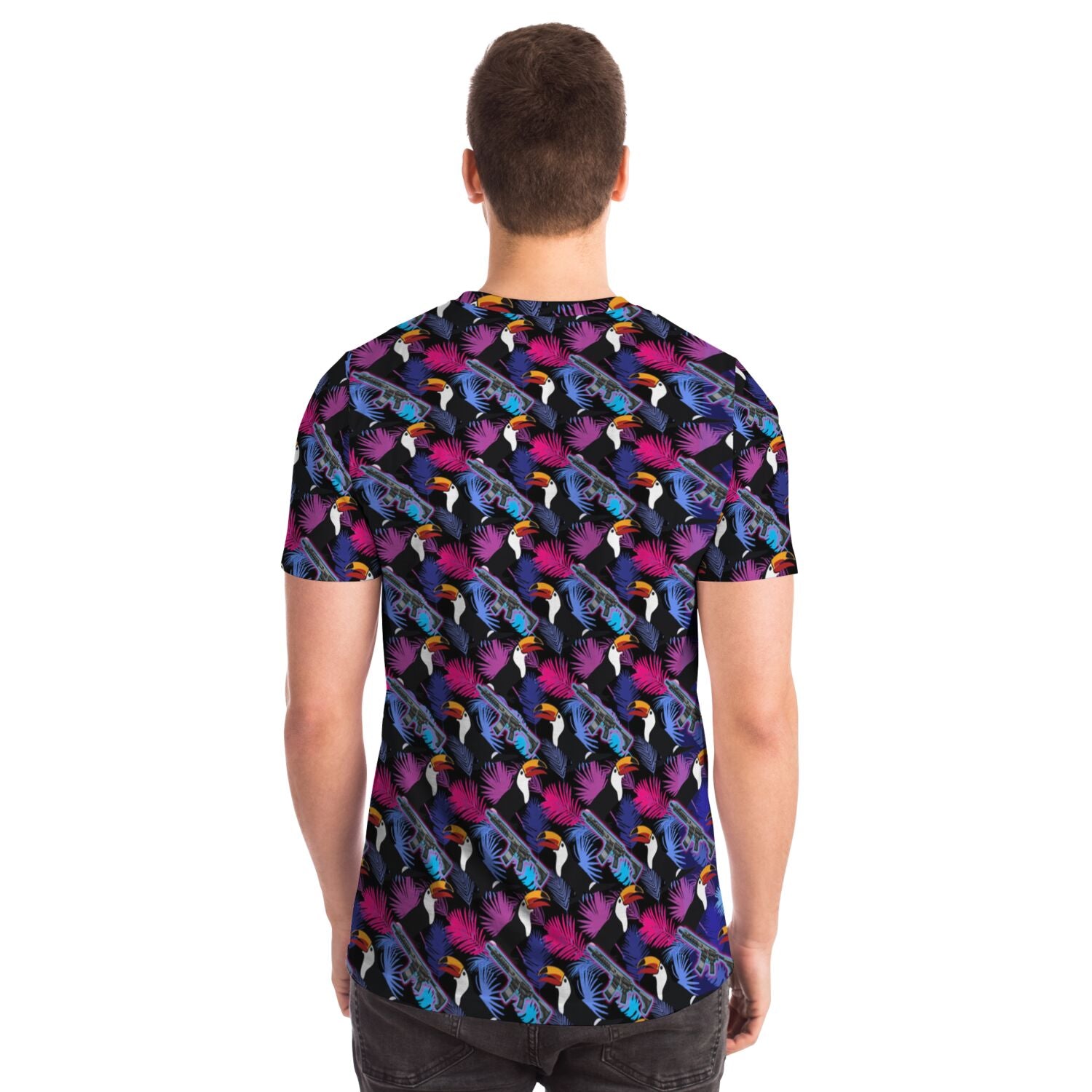 Rad Palm Toucan Attack T-Shirt