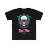 Load image into Gallery viewer, Rad Palm Tropical Skull Unisex Softstyle T-Shirt