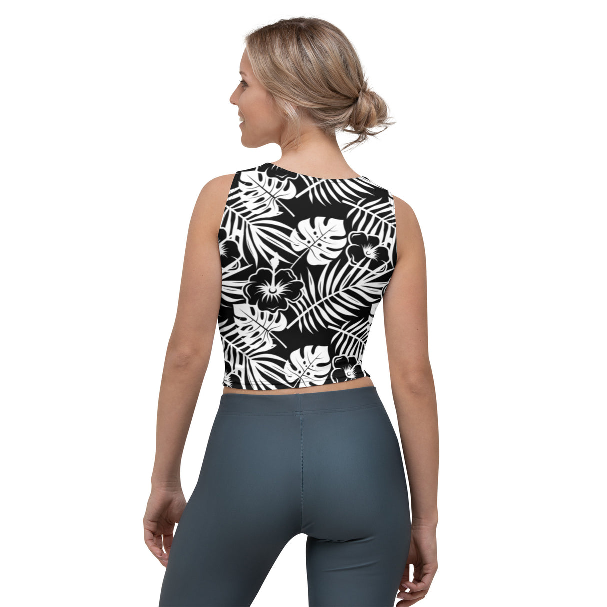 Top corto BLK WHT