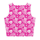 Pink Tropics Crop Top