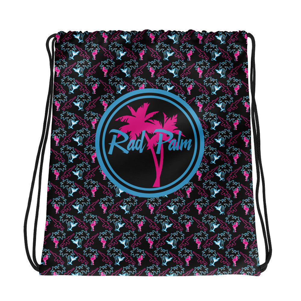 Bolsa con cordón Rad Palm Neon Attack