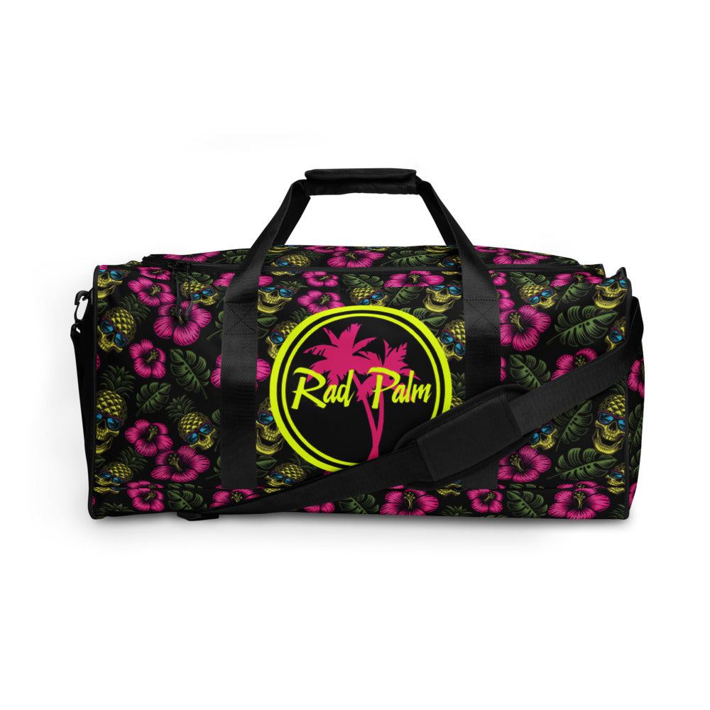 Rad Palm Pineapple Head Duffle Bag