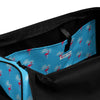 Cargar imagen en el visor de la galería, Rad Palm Flamingo Blue Duffle Bag