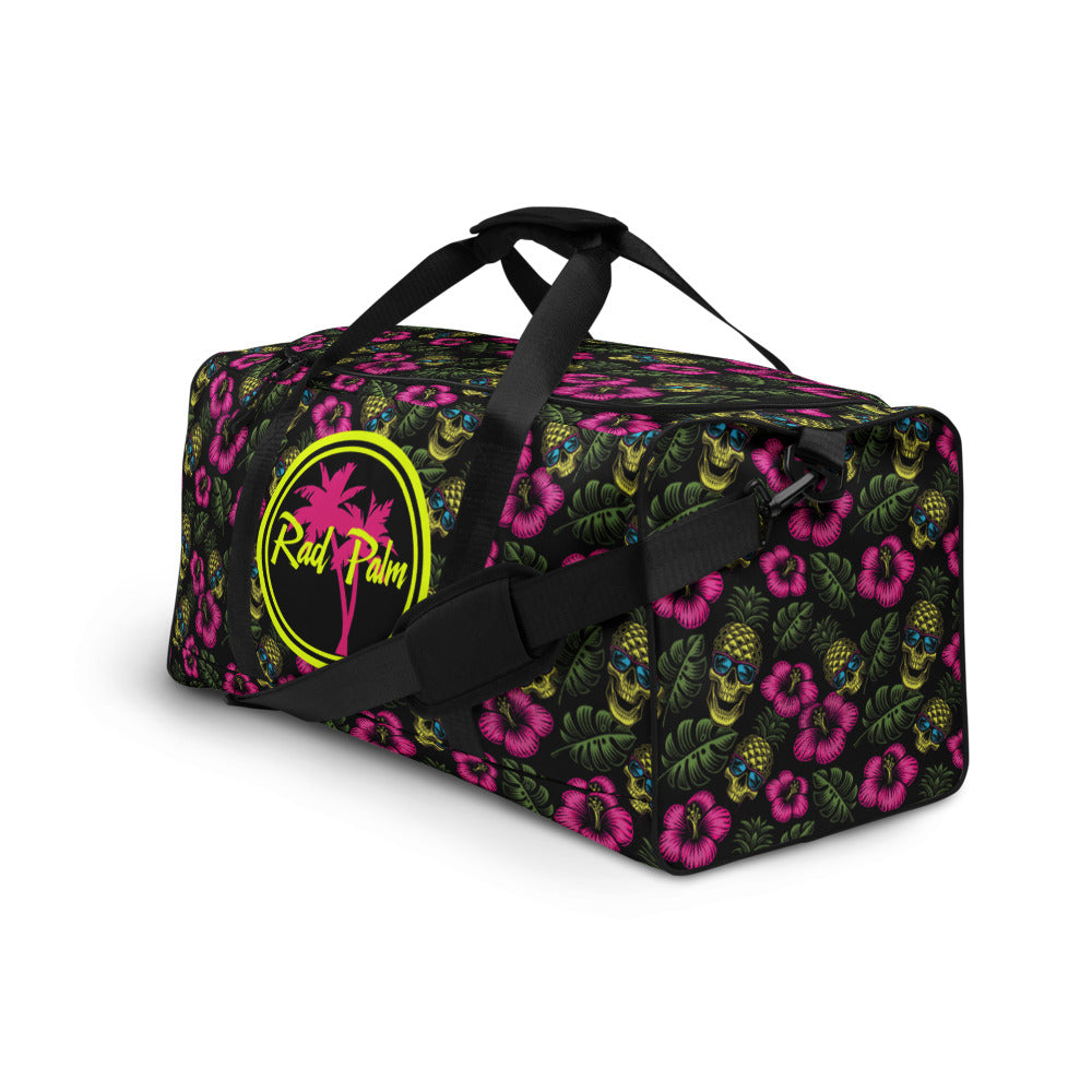 Rad Palm Pineapple Head Duffle Bag