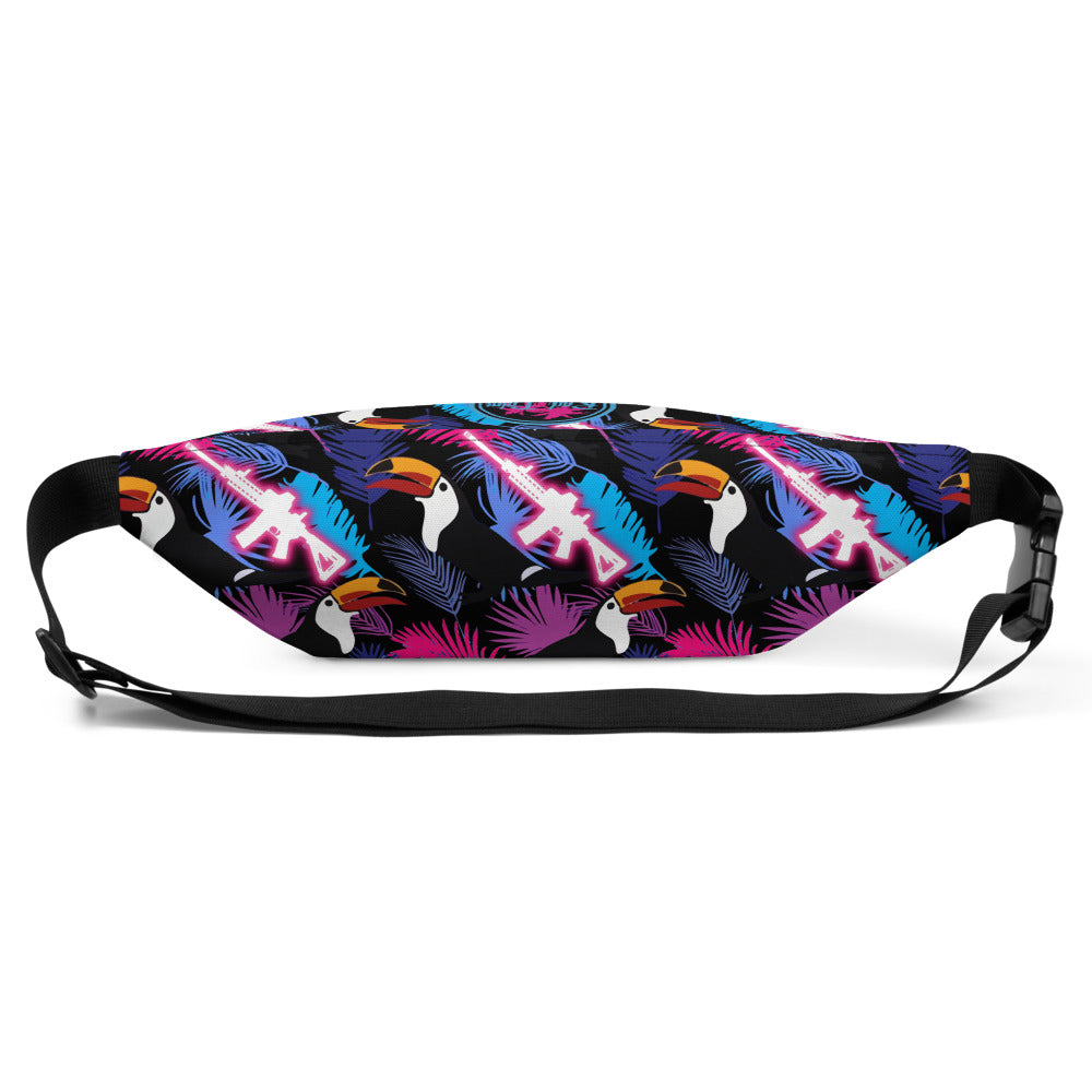 Rad Palm Toucan Attack Fanny Pack