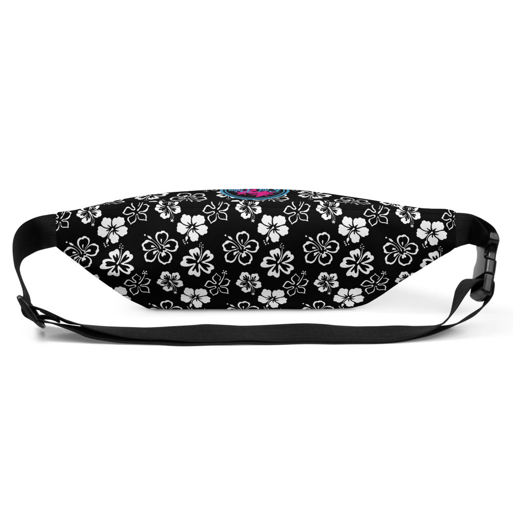 Rad Palm Black Aloha Fanny Pack